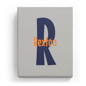Rexton Overlaid on R - Cartoony