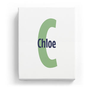 Chloe Overlaid on C - Cartoony