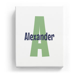 Alexander Overlaid on A - Cartoony