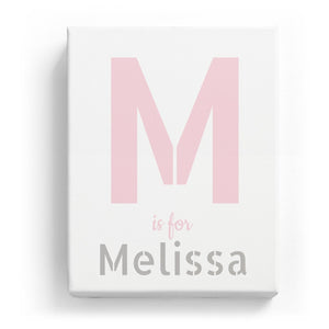 M is for Melissa - Stylistic