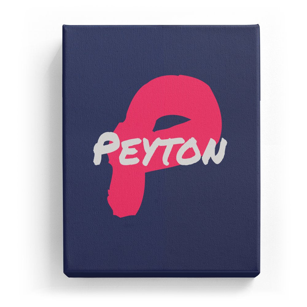 Peyton's Personalized Canvas Art