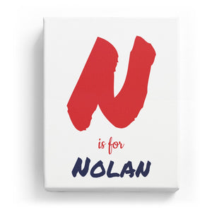 N is for Nolan - Artistic
