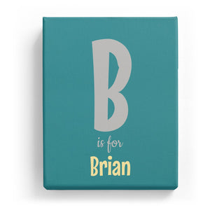 B is for Brian - Cartoony