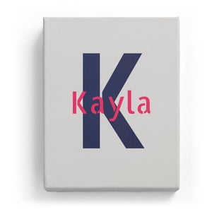 Kayla Overlaid on K - Stylistic