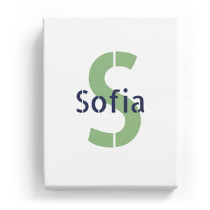 Sofia Overlaid on S - Stylistic