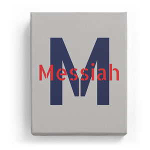 Messiah Overlaid on M - Stylistic