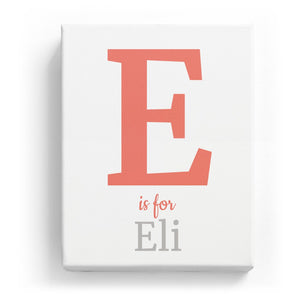 E is for Eli - Classic