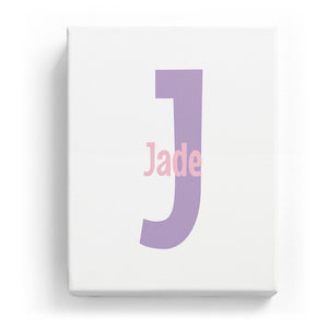 Jade Overlaid on J - Cartoony