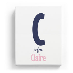 C is for Claire - Cartoony