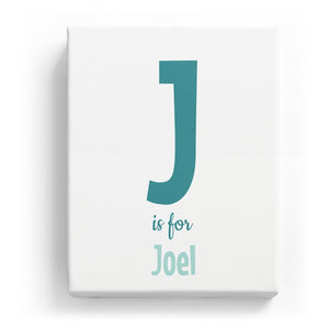 J is for Joel - Cartoony