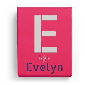E is for Evelyn - Stylistic