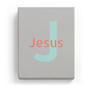 Jesus Overlaid on J - Stylistic