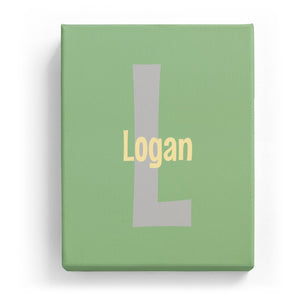 Logan Overlaid on L - Cartoony
