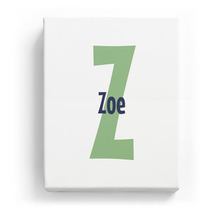 Zoe Overlaid on Z - Cartoony