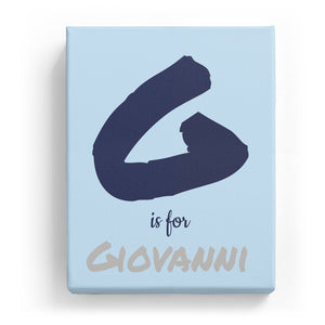 G is for Giovanni - Artistic