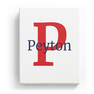 Peyton Overlaid on P - Classic