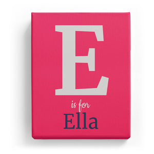 E is for Ella - Classic