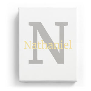 Nathaniel Overlaid on N - Classic