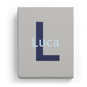 Luca Overlaid on L - Stylistic