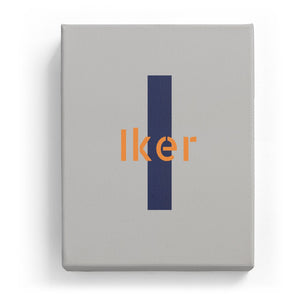 Iker Overlaid on I - Stylistic