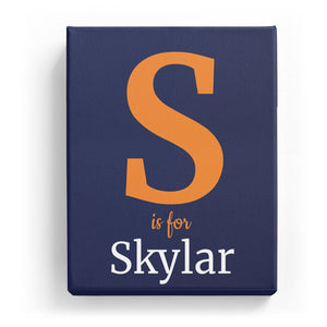 S is for Skylar - Classic