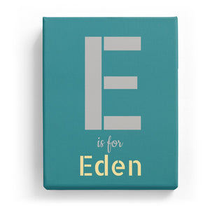 E is for Eden - Stylistic