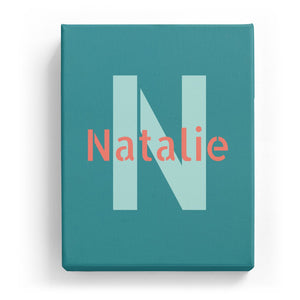 Natalie Overlaid on N - Stylistic