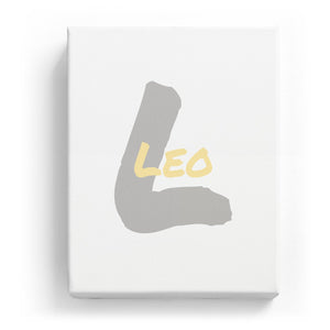 Leo Overlaid on L - Artistic