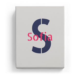 Sofia Overlaid on S - Stylistic