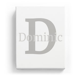 Dominic Overlaid on D - Classic
