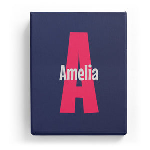 Amelia Overlaid on A - Cartoony