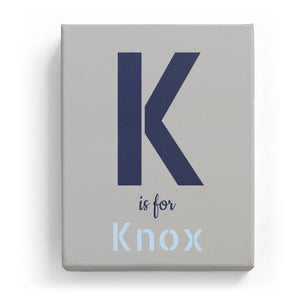 K is for Knox - Stylistic