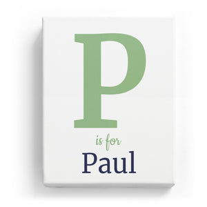 P is for Paul - Classic