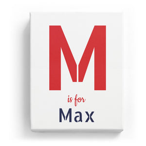 M is for Max - Stylistic