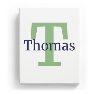 Thomas Overlaid on T - Classic