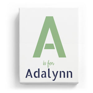 A is for Adalynn - Stylistic