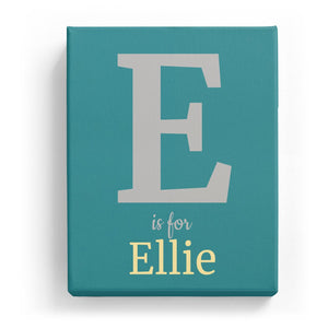 E is for Ellie - Classic