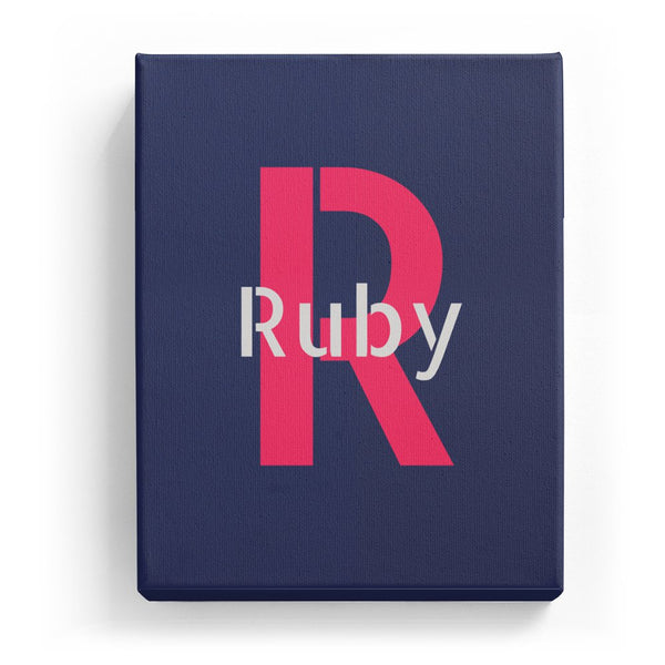 Ruby Overlaid on R - Stylistic