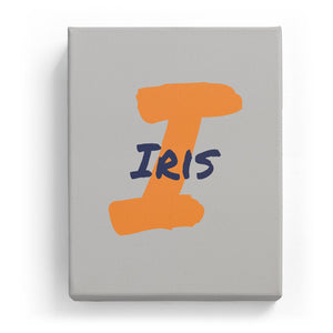 Iris Overlaid on I - Artistic