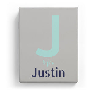 J is for Justin - Stylistic