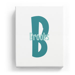 Brooks Overlaid on B - Cartoony