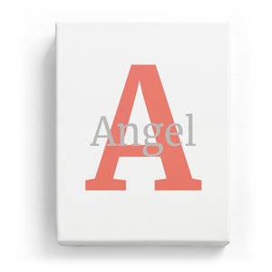 Angel Overlaid on A - Classic