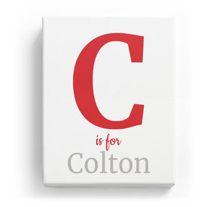 C is for Colton - Classic