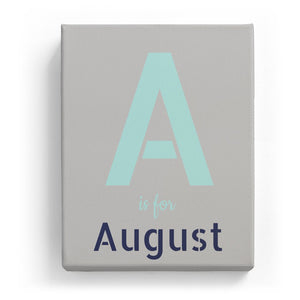 A is for August - Stylistic