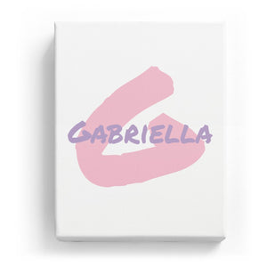 Gabriella Overlaid on G - Artistic