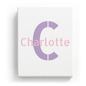 Charlotte Overlaid on C - Stylistic