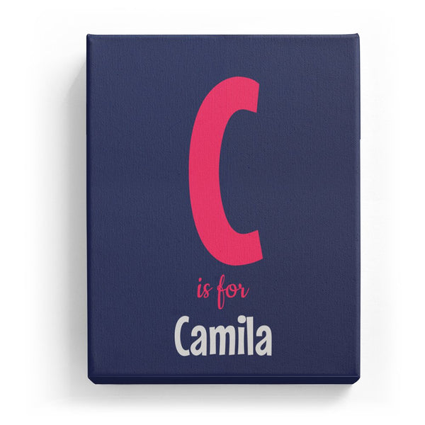 C is for Camila - Cartoony