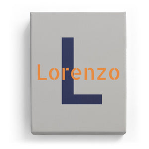 Lorenzo Overlaid on L - Stylistic