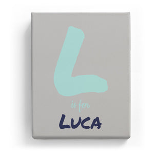 L is for Luca - Artistic