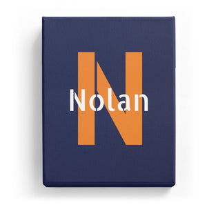 Nolan Overlaid on N - Stylistic